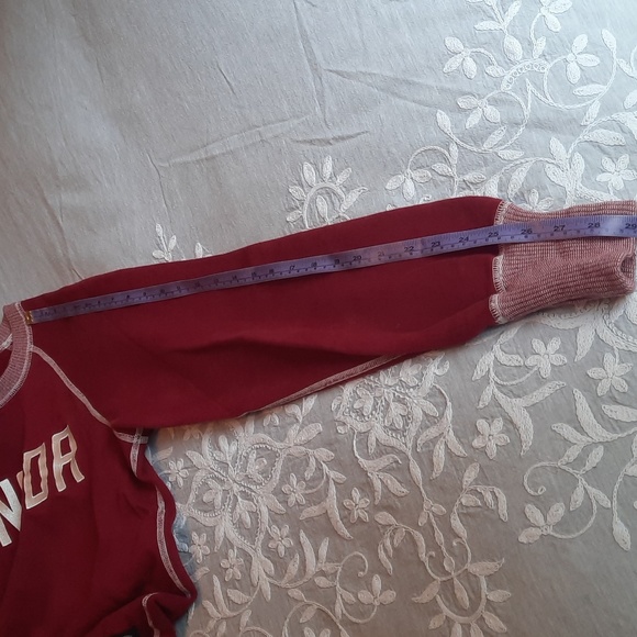 Last Chance:Roots Canada Red/White Sweatshirt (Small) - Picture 3 of 9